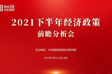 2021下半年经济政策前瞻分析会暨碳达峰与碳中和的实现路径座谈会